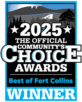 CC25_FortCollins_Winner 2025 Choice Awards winner logo, best of Fort Collins